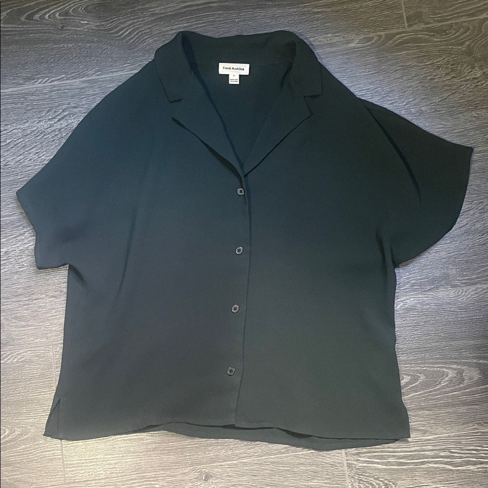 Frank and Oak camp collar blouse